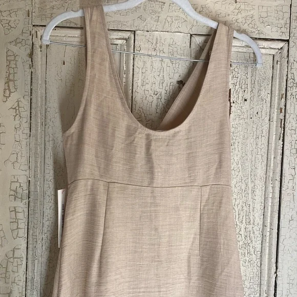 Blue Blush tie front button front midi dress BD9146 - Picture 8 of 12